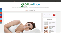 Desktop Screenshot of my-pillow-place.com